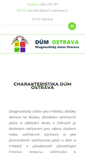 Mobile Screenshot of dum-ostrava.cz